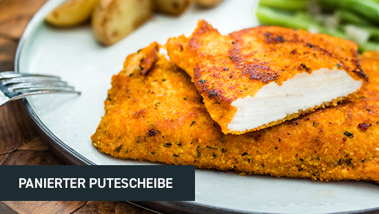 PANIERTER PUTESCHEIBE