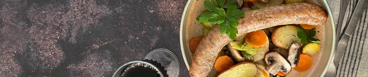 One pot saucisses au four